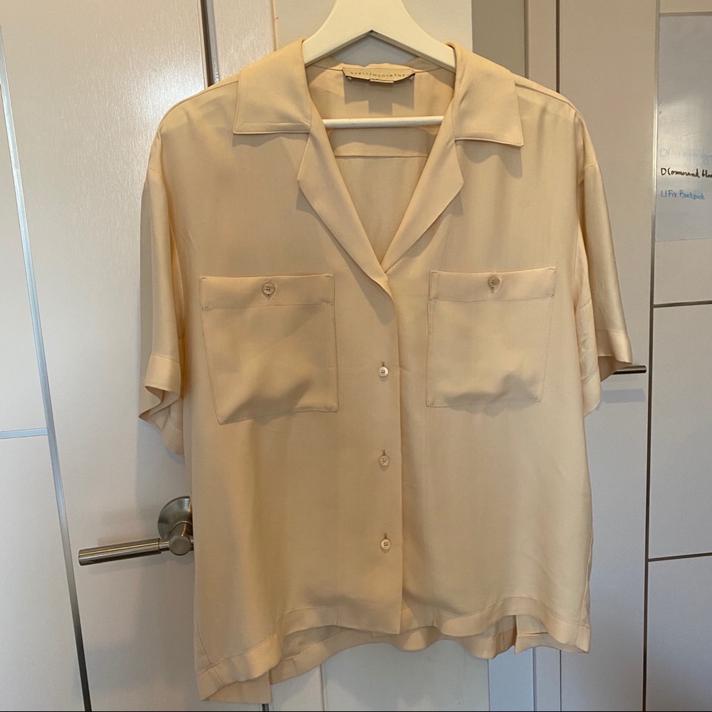 Stella MCCARTNEY silk button up